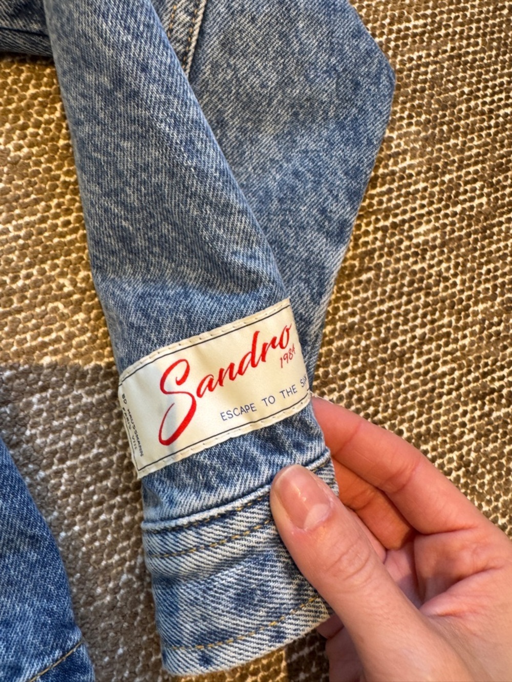 Sandro Denim Jean Jacket - Picture 5 of 8